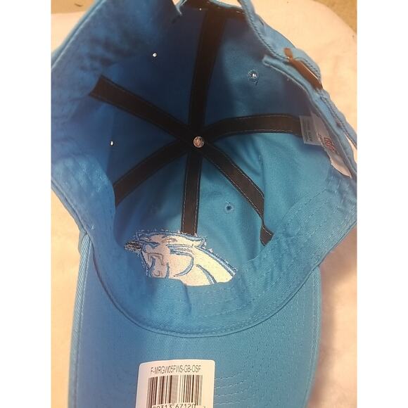 NWOT Carolina Panthers NFL Classic Cap Hat Football Panther Blue Buckle One Sz - Picture 2 of 4